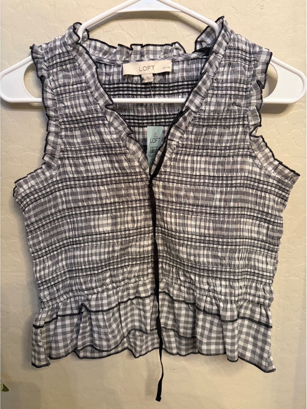 NWT loft peplum blouse